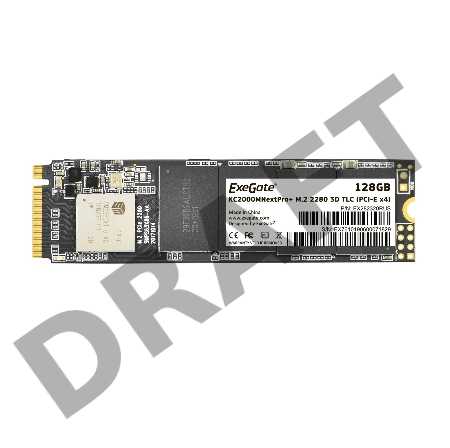 Накопитель SSD  ExeGate EX282320RUS KC2000MNextPro+ 128 Gb M.2 2280  3D TLC (PCI-E x4)