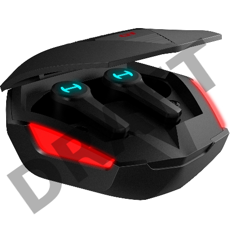 Наушники с микрофоном Edifier GT4 S черный вкладыши BT в ушной раковине