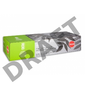 Тонер-картридж Cactus CS-TK420 для принтеров Kyocera Mita KM 1620/1635/1650/2020 15 000 стр.