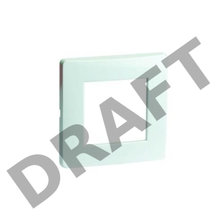 Рамка 1-м 2мод. Brava бел. ДКС 75010W