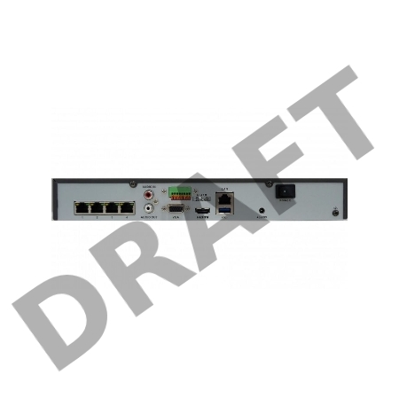 Видеорегистратор Hikvision HiWatch DS-N304P(B)