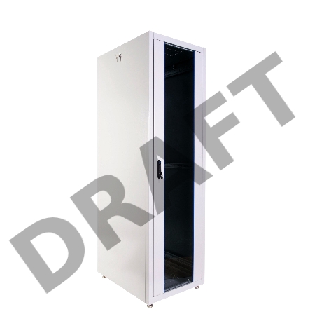 Шкаф телекоммуникационный напольный ЭКОНОМ 42U (600  1000) дверь перфорированная 2 шт.