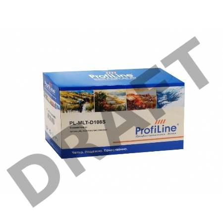 Картридж PL-MLT-D108S для принтеров Samsung ML-1640/1641/1645/2240/2241 с чипом 1500 копий ProfiLine