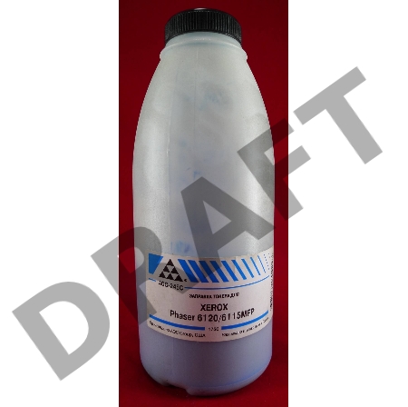 Тонер XEROX Phaser 6120/6115MFP Cyan (фл., 175г) AQC - фас.России