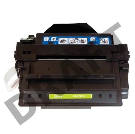 Тонер Картридж Cactus CS-Q7551XS черный для HP Laser Jet P3005/M3027/M3035 (13000стр.)