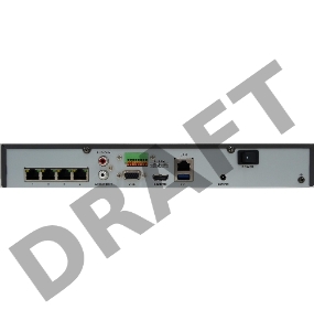 Видеорегистратор Hikvision HiWatch DS-N304P(B)