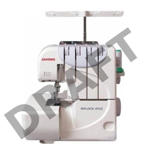 Швейная машина Оверлок Janome 4952 белый