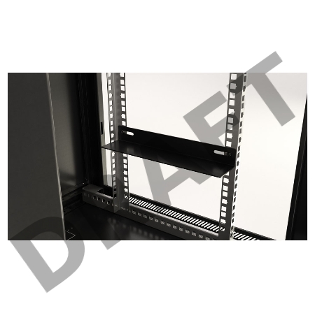 Монтажный шкаф Hyperline TWB-0945-GP-RAL9004 Шкаф настенный 19-дюймовый (19