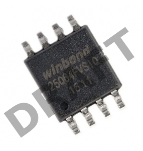 BIOS ROM chip 128Mbit WINBOND 25Q128FWSQ