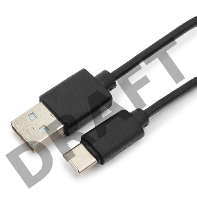 Кабель USB Гарнизон GCC-USB2-AMCM-0.5M, USB2.0 AM/ USB3.1 Type-C, 0.5м, пакет