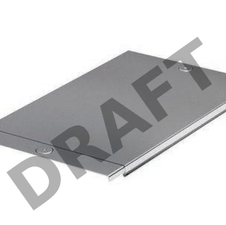 Крышка для лотка с заземл. осн.200 L2000 сталь 0.6мм ДКС 35514