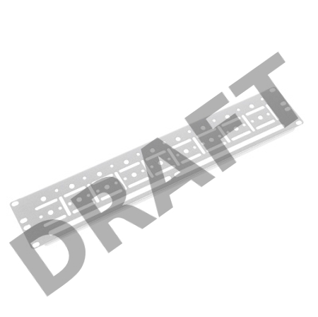 Органайзер кабельный горизонтальный 19