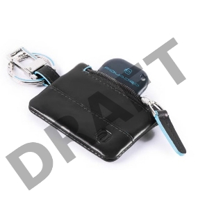 Датчик отслеживания Piquadro Blue Square (PC4821B2/N) черный нат.кожа