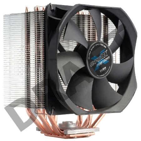 Кулер ZALMAN CNPS10X Performa +  {for 775 / 1155 / 1366 / 2011 / AM2 / AM3 / FM1, Speedcontr, 17-36дБ, 900-2000 об / м, Cu+Al, 4пин}
