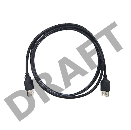 Кабель удлинительный TELECOM USB2.0 <Am-->Af> 1,5 м черный <TUS6990-1.5M>