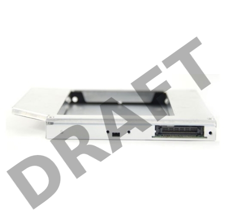 Сменный бокс для HDD AgeStar ISMR2S IDE-SATA алюминий серебристый 2.5