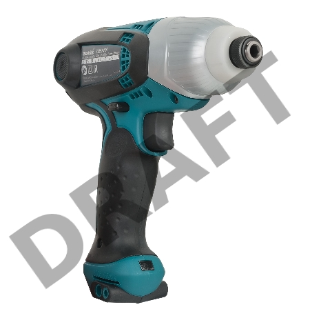 Дрель-шуруповерт Makita TD0101F Шуруповерт уд,{230Вт,0-3200у\м,6-ти гран 6.35,100Нм,0.99кг,кор,M4-M14,бита Philips,подсветка}