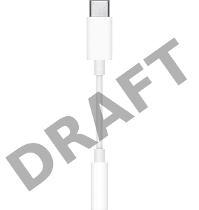 Адаптер Apple USB-C to 3.5 mm Headphone Jack Adapter