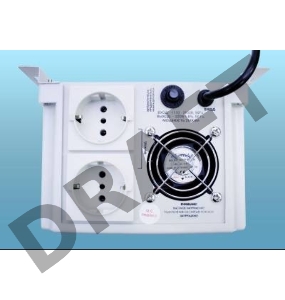 Стабилизатор напряжения Powerman AVS-P Voltage Regulator 3000VA, Digital Indication, Wall Mount, Hardwire Input/Output, 230V, 1 year warranty, White