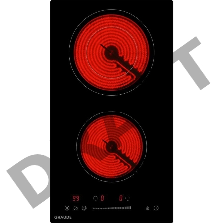 Встраиваемая электрическая панель Graude EK 30.0 S