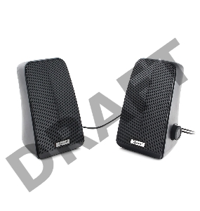 Акустическая система Gembird SPK-505, черный, 10 Вт, рег. громкости, USB-питание