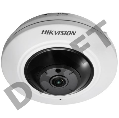 Камера IP 5MP DOME FISHEYE DS-2CD2955FWD-I 1.05 HIKVISION