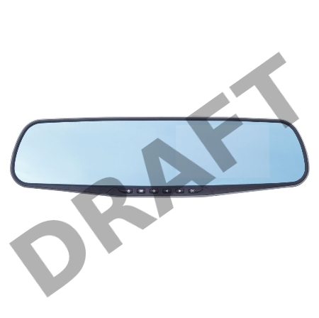 Видеорегистратор Digma FreeDrive 303 MIRROR DUAL черный 1.3Mpix 1080x1920 1080p 120гр. GP2248