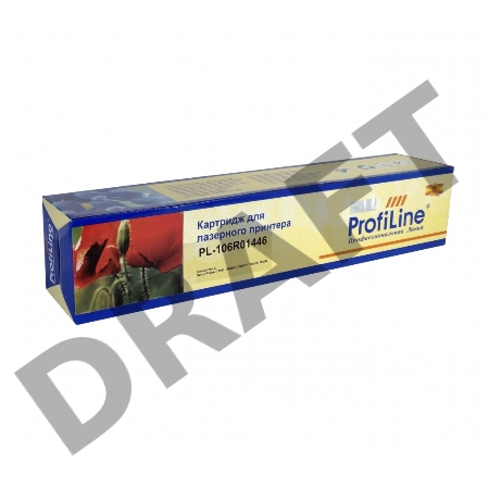 Картридж Тонер-туба PL-106R01446 для принтеров Xerox Phaser 7500N/7500DN/7500DT/7500DX 17800 копий Black ProfiLine