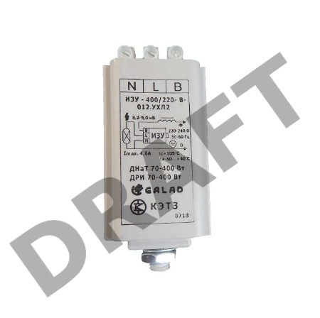 Устройство зажигающее импульс. ИЗУ-400/220-В-012 УХЛ2 GALAD 10160