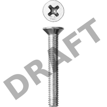 Винт DIN 965, M3x16 мм, 32 шт, кл. пр. 5.8, оцинкованный, ЗУБР