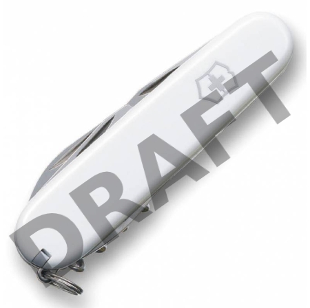 Нож перочинный Victorinox Spartan (1.3603.7) 91мм 12функций белый карт.коробка