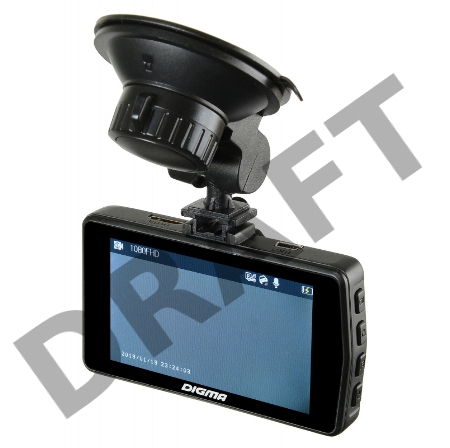 Видеорегистратор Digma FreeDrive 208 DUAL Night FHD черный 2Mpix 1080x1920 1080p 170гр. GP6248