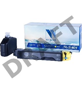 Картридж NVPrint совместимый Kyocera TK-5140 Yellow для ECOSYS M6030cdn/P6130cdn/M6530cdn (5000k)