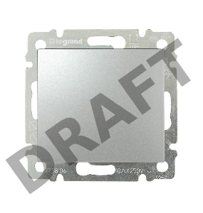 Выключатель, алюм. Valena 