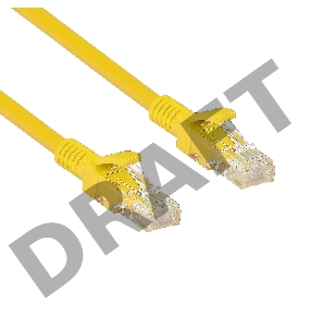 Патч-корд Exegate UTP-RJ45-RJ45-C6-0,5M-YL, UTP, cat.6, 0,5м, желтый