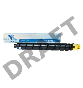 Тонер-картридж NVP совместимый NV-TK-8345 желтый для Kyocera Taskalfa-2552ci (12000k)