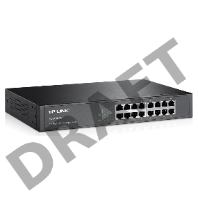 Сетевой коммутатор TP-Link SMB TL-SF1016DS Коммутатор неуправляемый 16 ports 10/100 Мбит/с