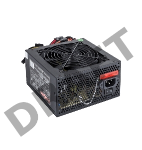 Блок питания 400W Exegate 400NPX, ATX, SC, black, 12cm fan, 24p+4p, 6/8p PCI-E, 3*SATA, 2*IDE, FDD + кабель 220V с защитой от выдергивания