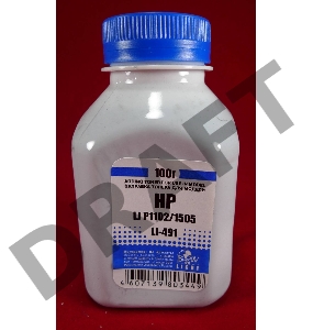 Тонер HP LJ P1102/1120/1505/22/66/1606 LBP-3010/3250 (фл.100г) B&W Light фас России