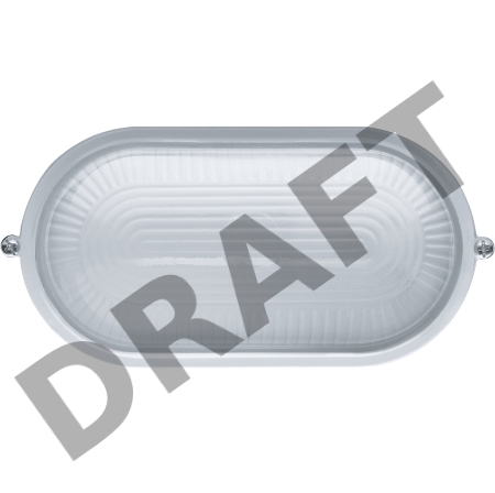 Светильник ЛОН 94 800 NBL-O1-60-E27/WH 1х60Вт E27 IP54 (аналог НПБ 1401 бел. овал 60Вт) Navigator 94800