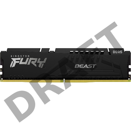 Модуль памяти Kingston Fury Beast KF556C40BB-16 DDR5 -  16ГБ 5600, DIMM,  Ret