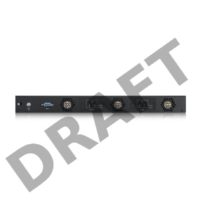 Коммутатор ZYXELXGS4600-52F AC L3 Managed Switch, 48 port Gig SFP, 4 dual pers.  and 4x 10G SFP+, stackable, dual PSU AC