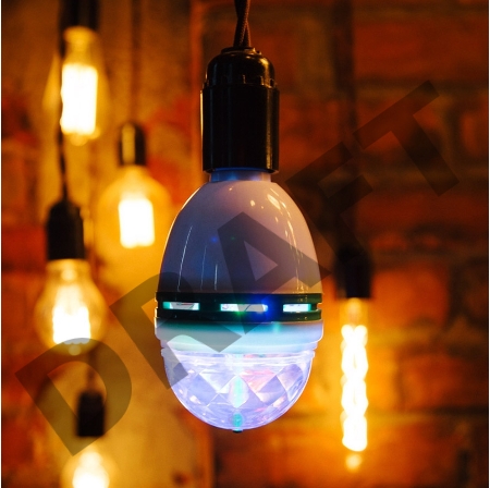 Диско-лампа светодиодная e27, 230 В