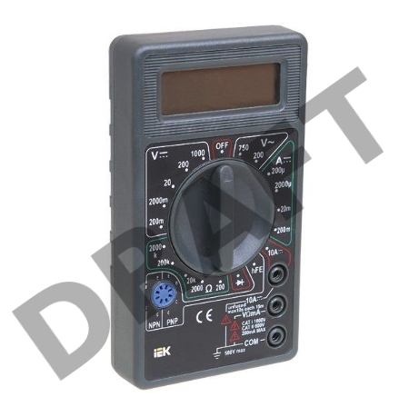 Мультиметр Iek TMD-2S-832 цифровой  Universal M832 IEK