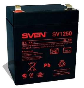Батарея Sven SV1250 (12V 5Ah)