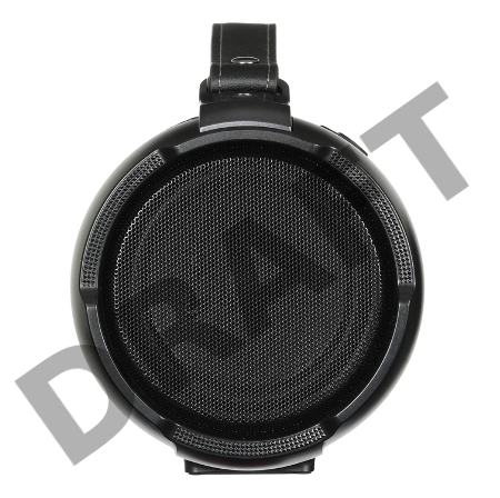 Колонка порт. Digma S-22 черный 15W 1.0 BT 1500mAh (SP2215B)