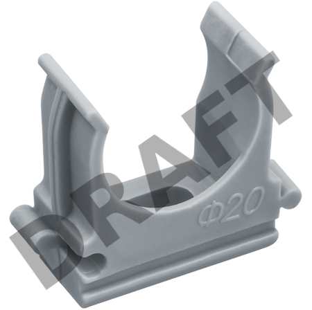 Клипса-держатель 20мм для труб 61 229 NCR-T-20-B100 Navigator 61229