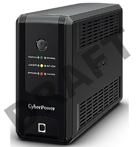 Источник бесперебойного питания CyberPower Line-Interactive UT650EG, 650VA/360W USB/RJ11/45, (3 EURO)