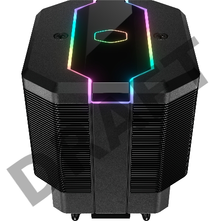 Кулер для процессора Cooler Master CPU Cooler MasterAir MA620M, 650-2000 RPM, 200W, ARGB LED fan, ARGB LED controller, Full Socket Support