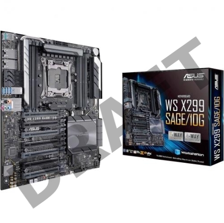 Материнская плата ASUS WS X299 SAGE/10G , RTL